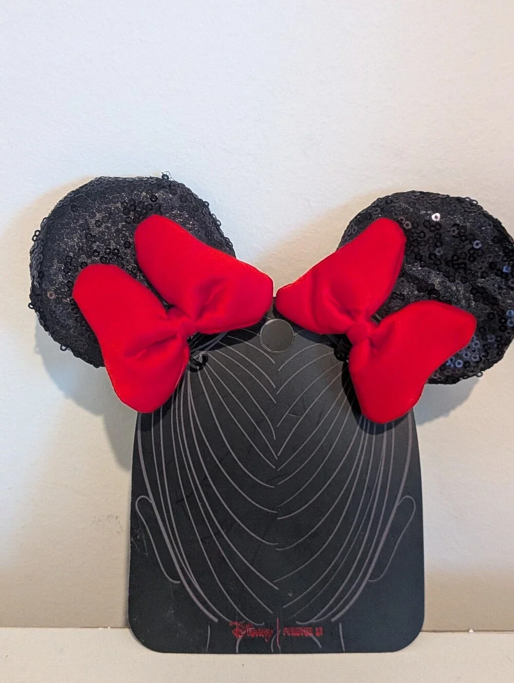 Disney x Forever 21 Minnie Mouse Sequin Ear Hair Clips NWT Minnie Mouse Ears